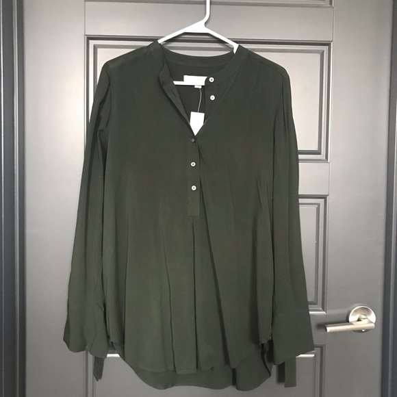 NWT Loft olive green tunic - Picture 1 of 4